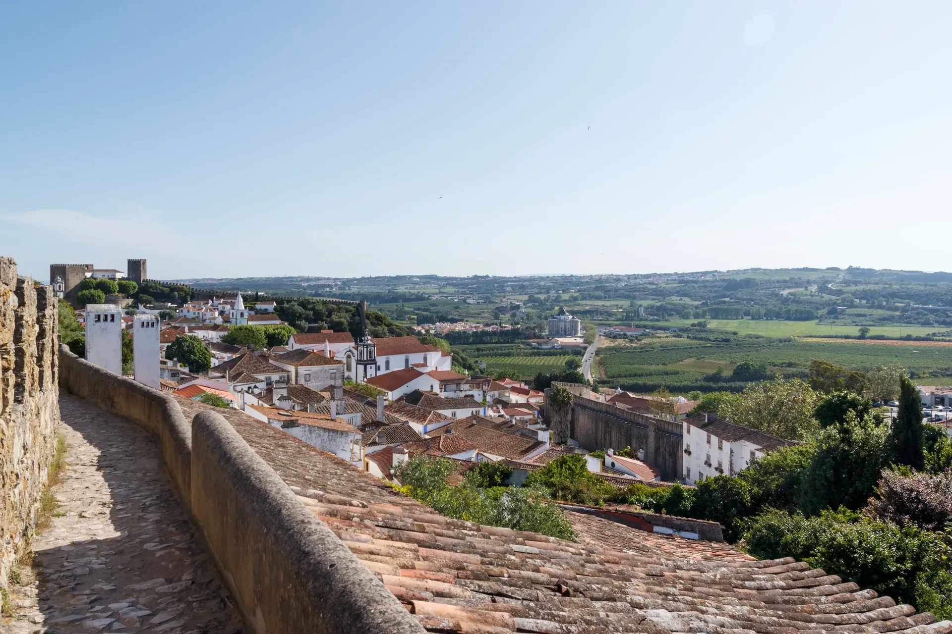 Central Portugal — Óbidos medieval walled village