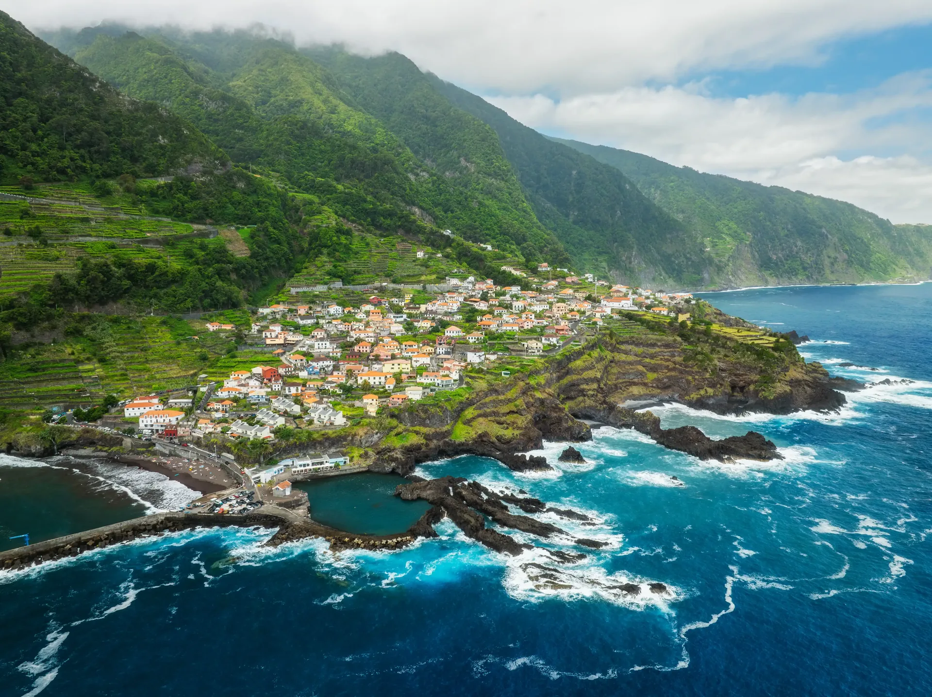 Madeira — lush green landscapes and dramatic coastline