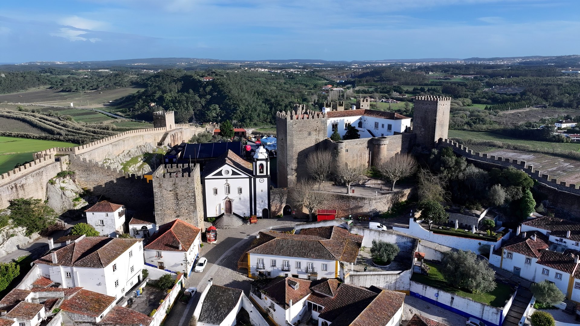 Óbidos medieval village Portugal