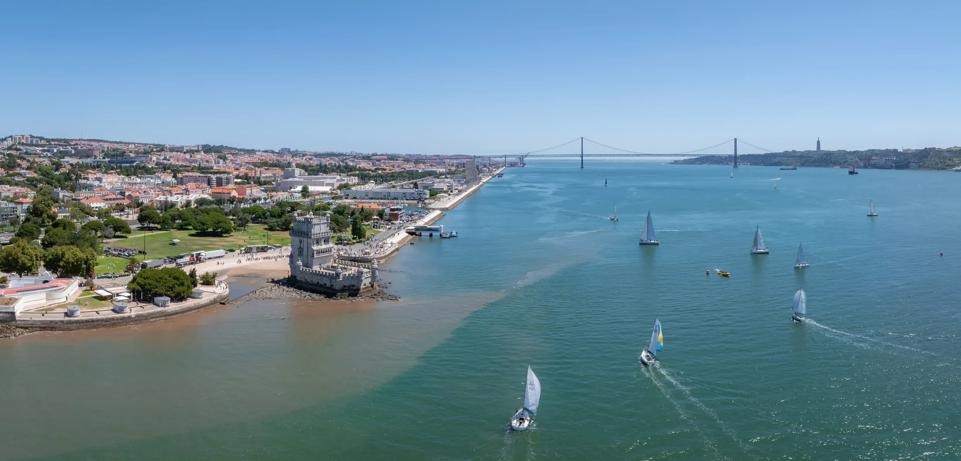 Belém Tower at golden sunset — things to do in Lisbon guide